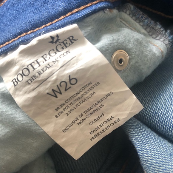 Brody Blue Denim Shorts NWOT - Picture 3 of 3